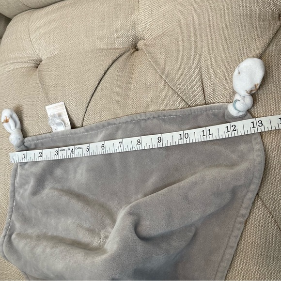 Guess HOW MUCH I LOVE YOU BROWN BUNNY RABBIT SECURITY BLANKET PLUSH 13”x13” - Picture 7 of 8